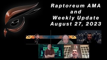 Raptoreum AMA and Weekly Update for August 27, 2023 (Chapters in Description)