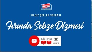 Fırında Sebze Dizmesi
