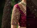 Designer sleeves design 🔥😍 #saree #indianfashion #blouse#fashion # shortsfeed #bridal #design