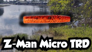 Fishing the Z-Man Micro TRD | Micro Finesse Fishing
