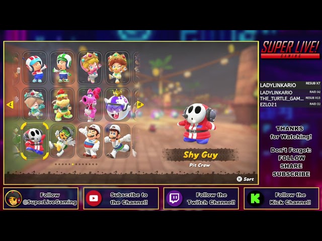 Mario Kart World - Online Racing - Twitch Archive [5.1.26] | Super Live Gaming