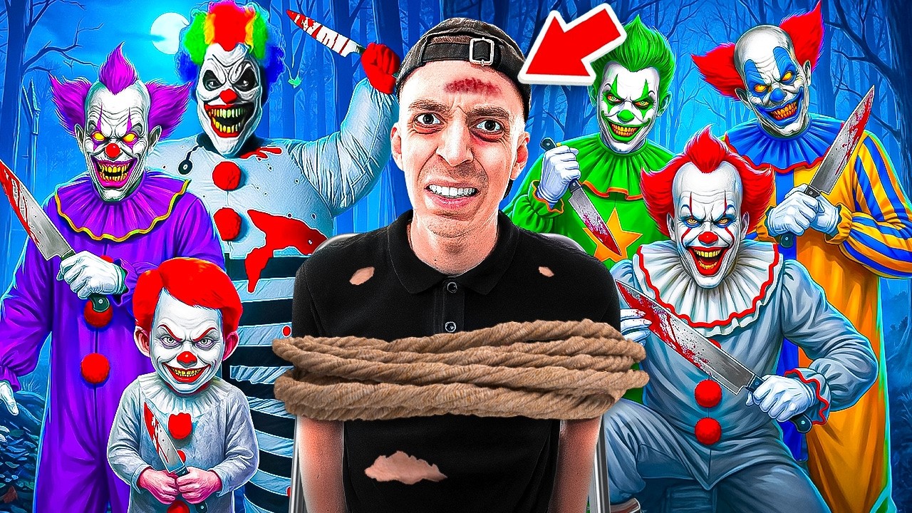 das ERSTE VIDEO mit ALLEN HORROR CLOWNS! 😳 (Film)