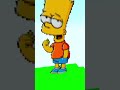 Creo la Pixel Art dei Simpson su Minecraft