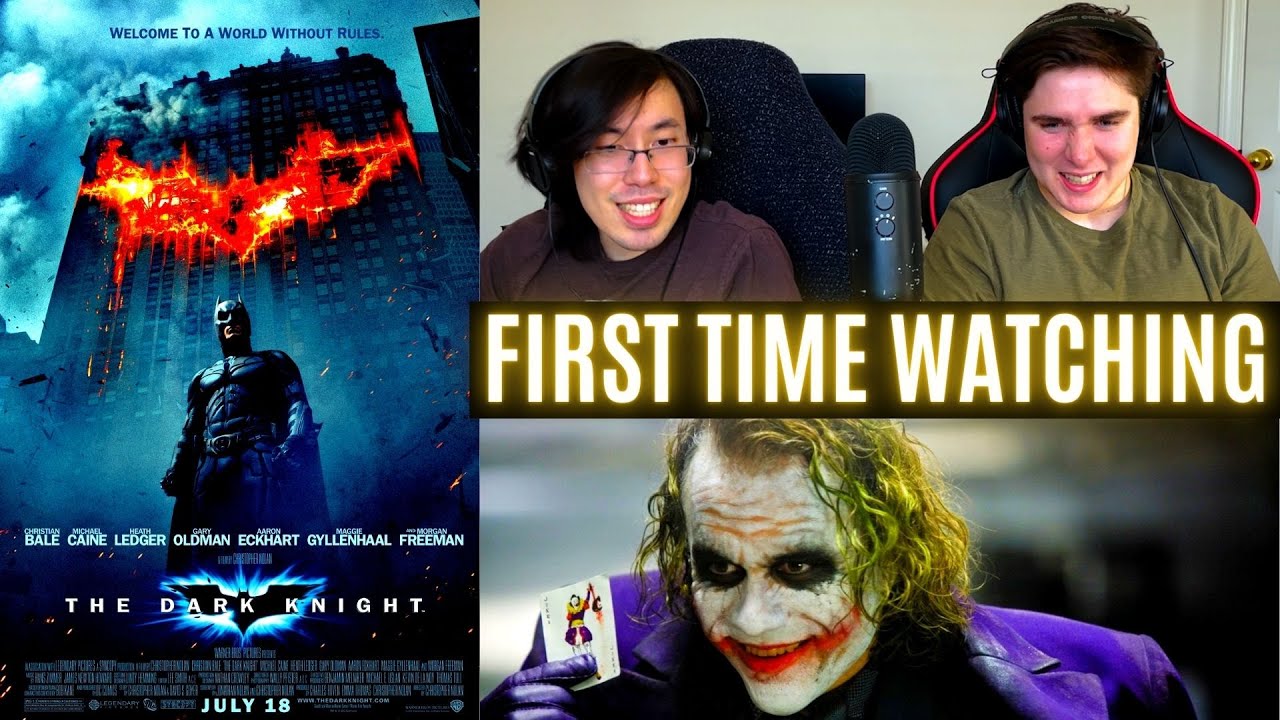 *The Dark Knight* MEET THE JOKER!! (First Time Watching) The Batman Trilogy