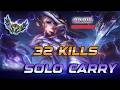 HOW TO DROP 32 KILLS IN HIGH ELO BY CHALLENGER EVELYNN