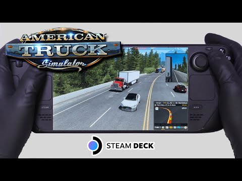 American Truck Simulator | Steam Deck Gameplay | Steam OS