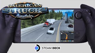 American Truck Simulator | Steam Deck Gameplay | Steam OS screenshot 4