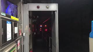 台北捷運C321型往亞東醫院離開忠孝復興站(沒加速)