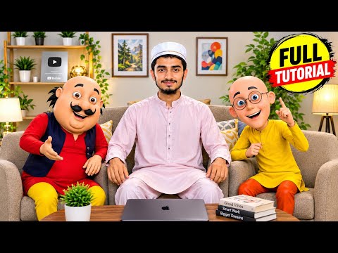 Motu & Patlu Trending Ai Video Editing Using Flow ai Free!