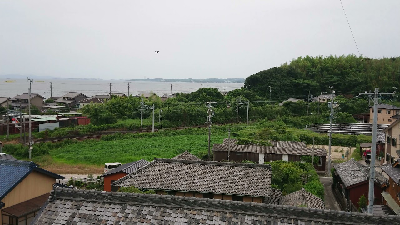 〔河和ミュースカイ〕名鉄河和線 河和口付近 9500系+2000系 特急名古屋 走行風景