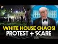 Shooting Scare at Trump Dinner Massive Protest Turns Chaotic | Geo News English
