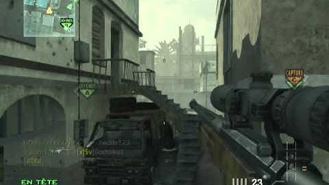 MW3 Clip - No scope across the map