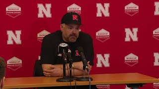 'I'm sorry': Nebraska coach Matt Rhule discusses how he needs to improve on his part to improve t...