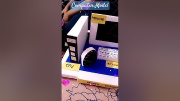 #Computer Model #Thermocol Model @schoolchalehum8312  💐