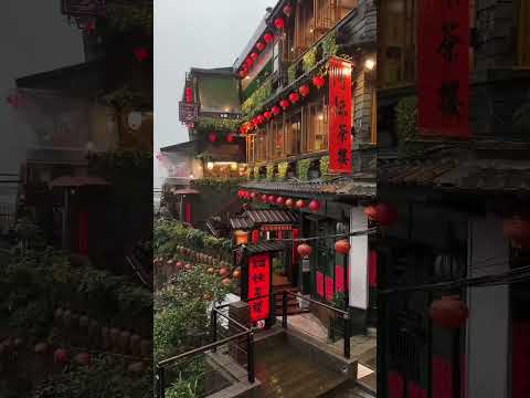 The real life town from Spirited Away | Jiufen, Taiwan