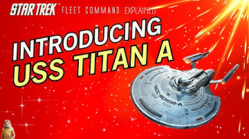 THE USS TITAN A | How to play Star Trek Fleet Command | Outside Views STFC 2023