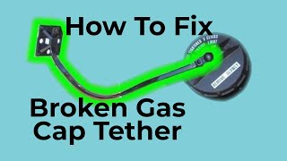 How To Fix Broken Gas Cap Tether For Cheap - Quick Tips - Ebay Product under $10
