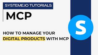 How to manage your digital products with the systeme.io MCP server | systeme.io tutorials