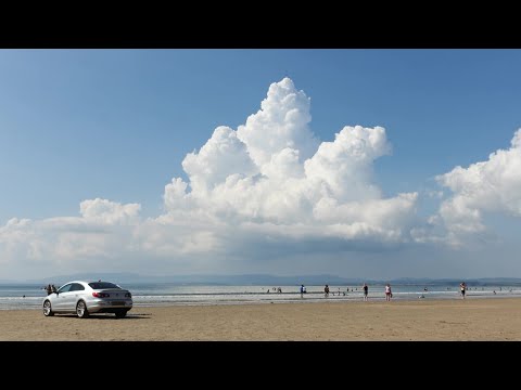 Towering Cumulus Under Capping Inversion - Donegal Bay July 23rd 2021