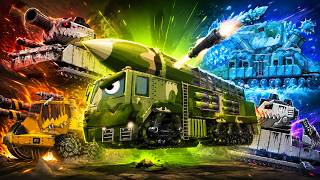 Missile Basilictic vs Tank Army | Ultimate Cartoon Tank Battle