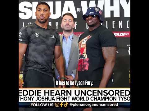 "whyte, wilder then fury! " - eddie hearn tells piers morgan on uncensored