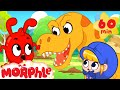 T-Rex Chase - Mila and Morphle Dinosaurs | Cartoons for Kids | Morphle TV
