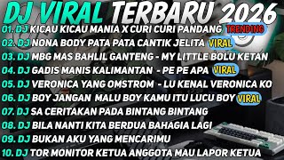 Dj Tiktok Terbaru 2026  Dj Kicau Mania X Curi Pandang  Dj Nona Body Pata Pata Cantik Jelita  