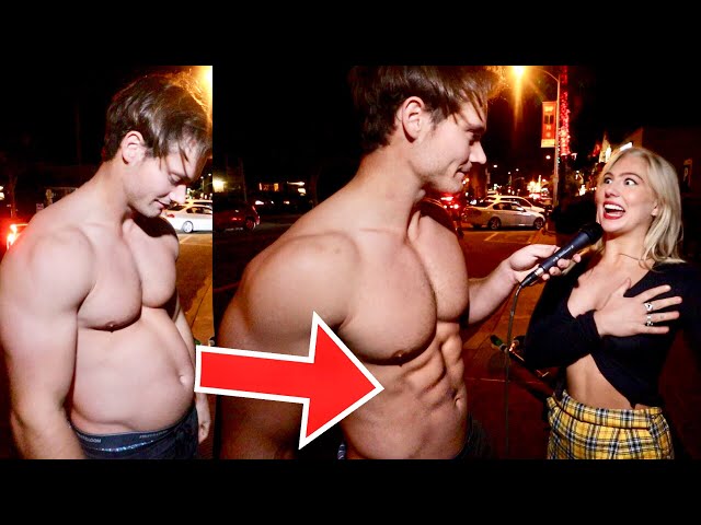 Getting Abs Mid Conversation!