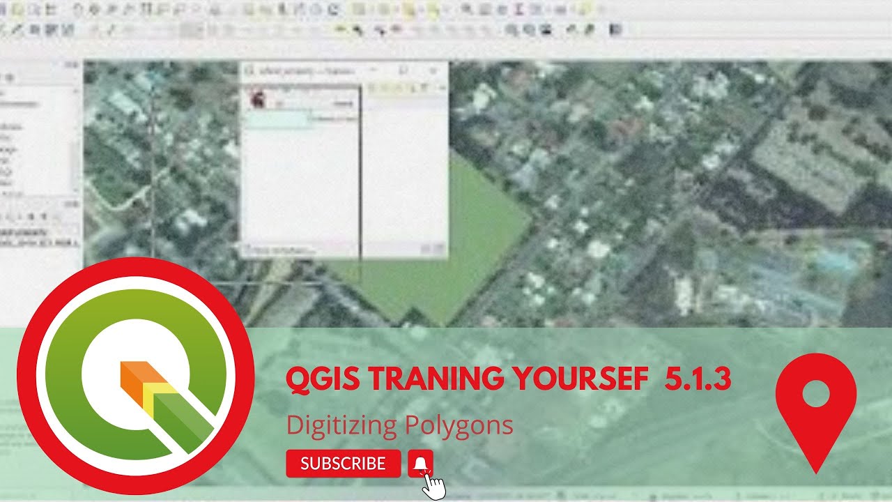QGIS 5.1.3 : Digitizing Polygons - YouTube