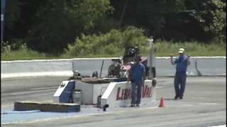 Lebanon Valley Dragway Rick Bourne "Brains Not Included" altered 7.39 @ 183.85