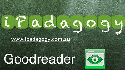 iPadagogy - App Review - Goodreader Annotating Tutorial Part 1