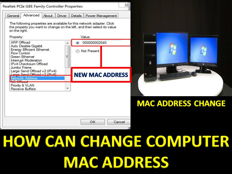 win 7 how to find my mac address