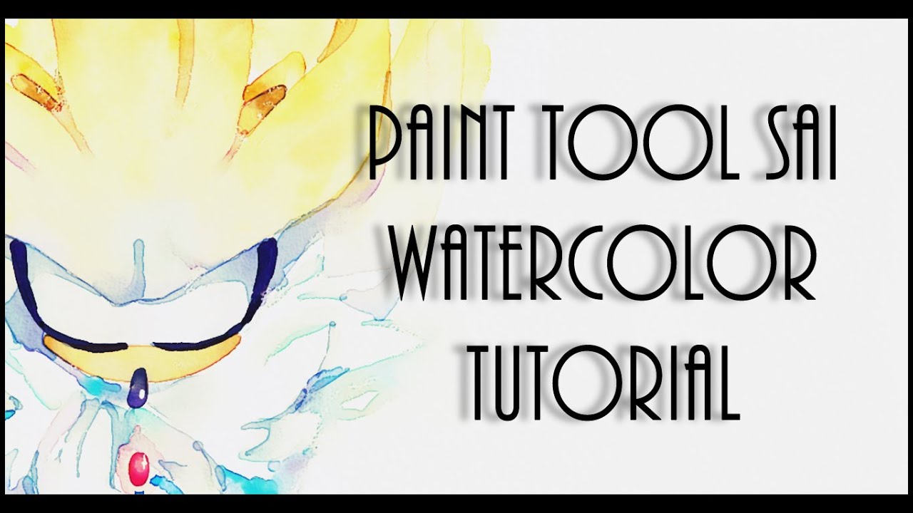 Sai Watercolor Tutorial: Super Silver - Youtube