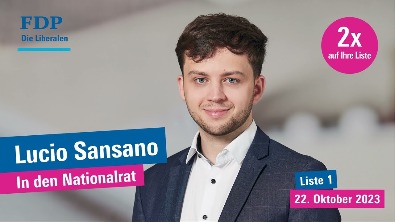 Lucio Sansano in den Nationalrat