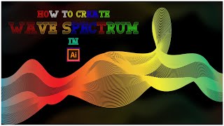 Wave spectrum in adobe illustrator tutorial