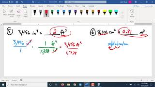 Quiz 1 measurement conversions and operations