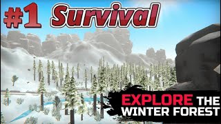 WinterCraft: Survival Forest | Survival under cold winter weather. screenshot 3