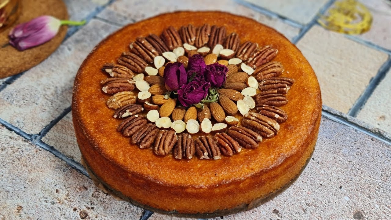 Famous Arabic Dessert Basbousa Recipe ♥️ | بسبوسة نور بطريقة سهلة ونكهة رائعة