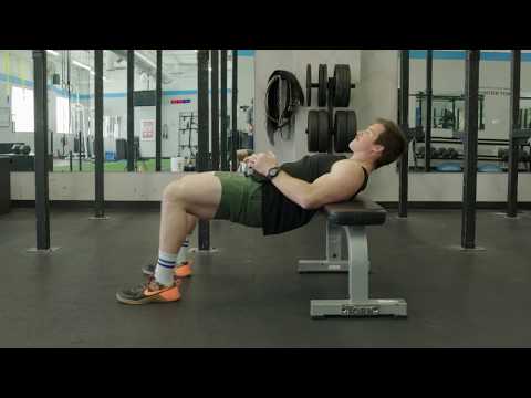 Dumbbell Hip Thrust (FULL TUTORIAL) - Glute Exercises for Beginners