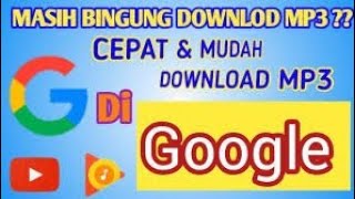 Cara download lagu di android sekali klik langsung dapat