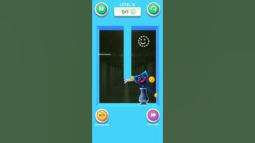 Huggy Stretch Game - All Levels 16 #shorts