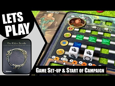 ELDER SCROLLS BETRAYAL OF THE SECOND ERA Board Game Solo Playthrough | Chip Theory Games