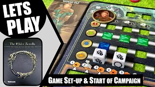 ELDER SCROLLS BETRAYAL OF THE SECOND ERA Board Game Solo Playthrough  |  Chip Theory Games
