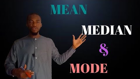 Statistics | Measure of Central Tendency