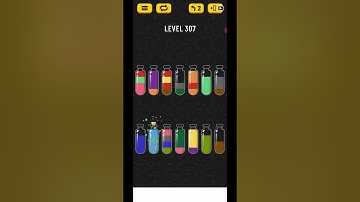 Soda Sort Water Color Puzzle Level 307 Gameplay
