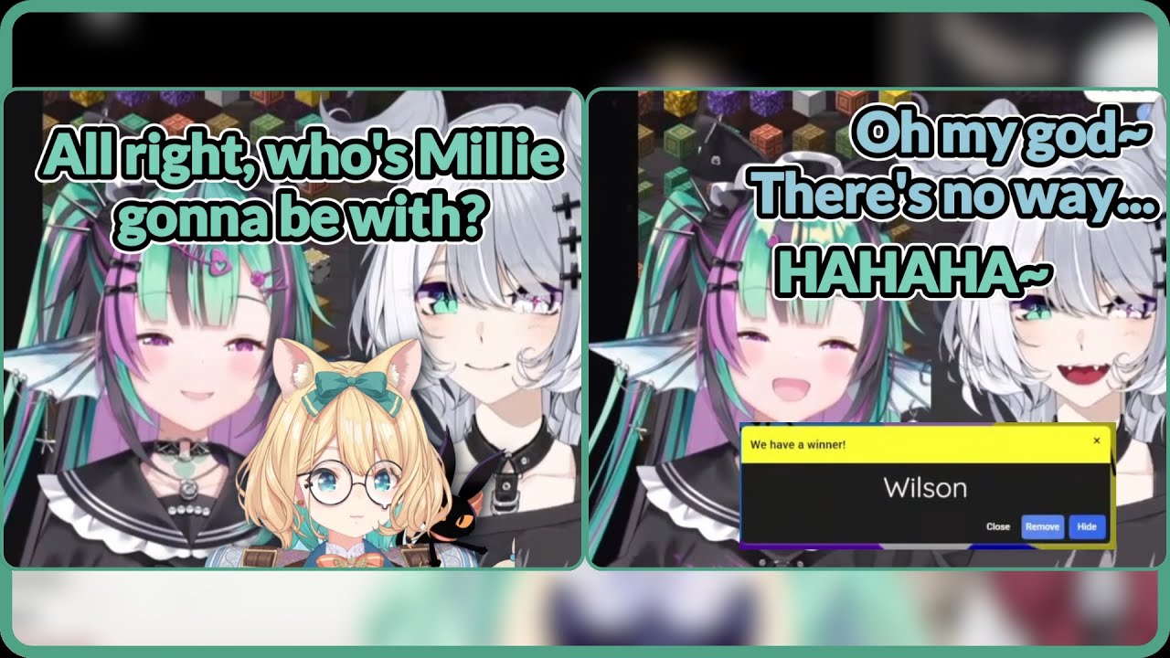 Elira and Finana's reactions when Millie was paired with Wilson for #NIJICooked🤣