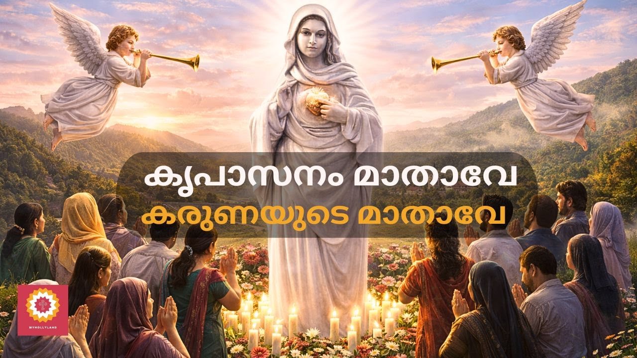 കൃപാസനം മാതാവേ | Kripasanam Amma Malayalam Devotional Song | Mother Mary Prayer