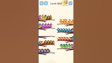 Bird sort Color game level 1031 solution #shorts(2)