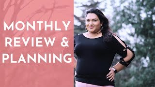 HOW TO DO A MONTHLY REVIEW | Tips for Planning a New Month