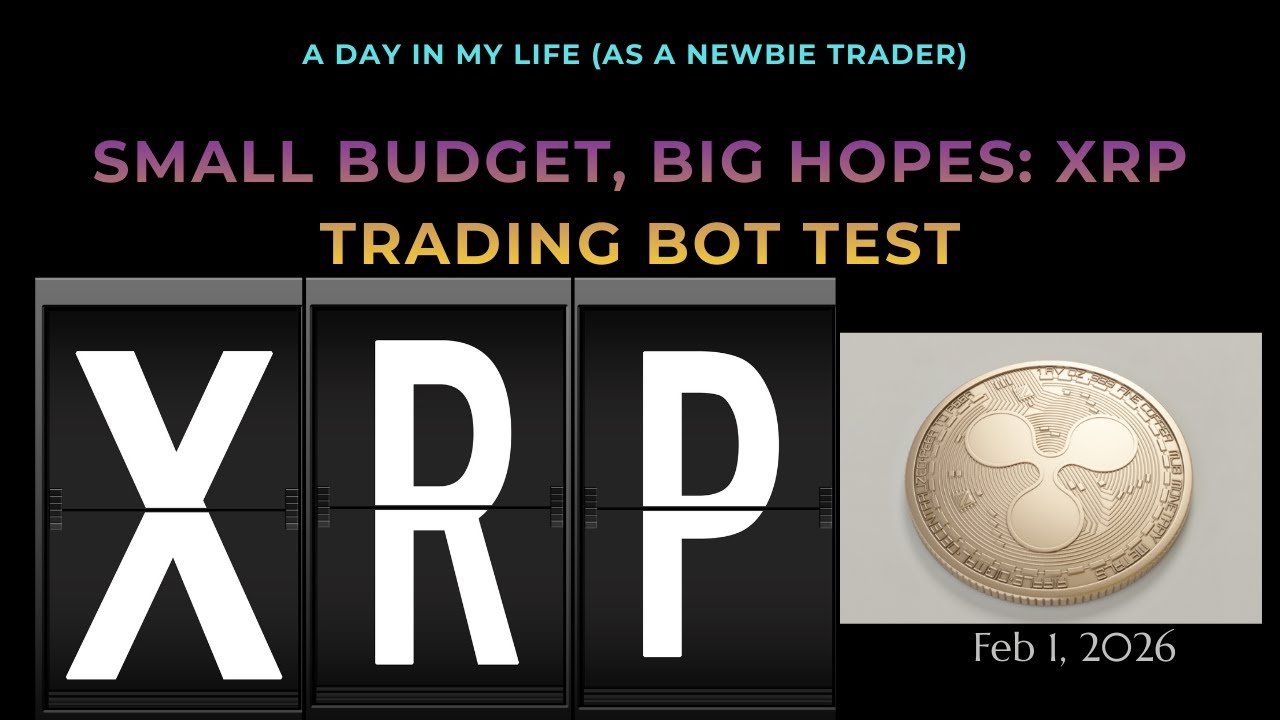 Small Budget, Big Hopes: XRP Trading Bot Test....Update